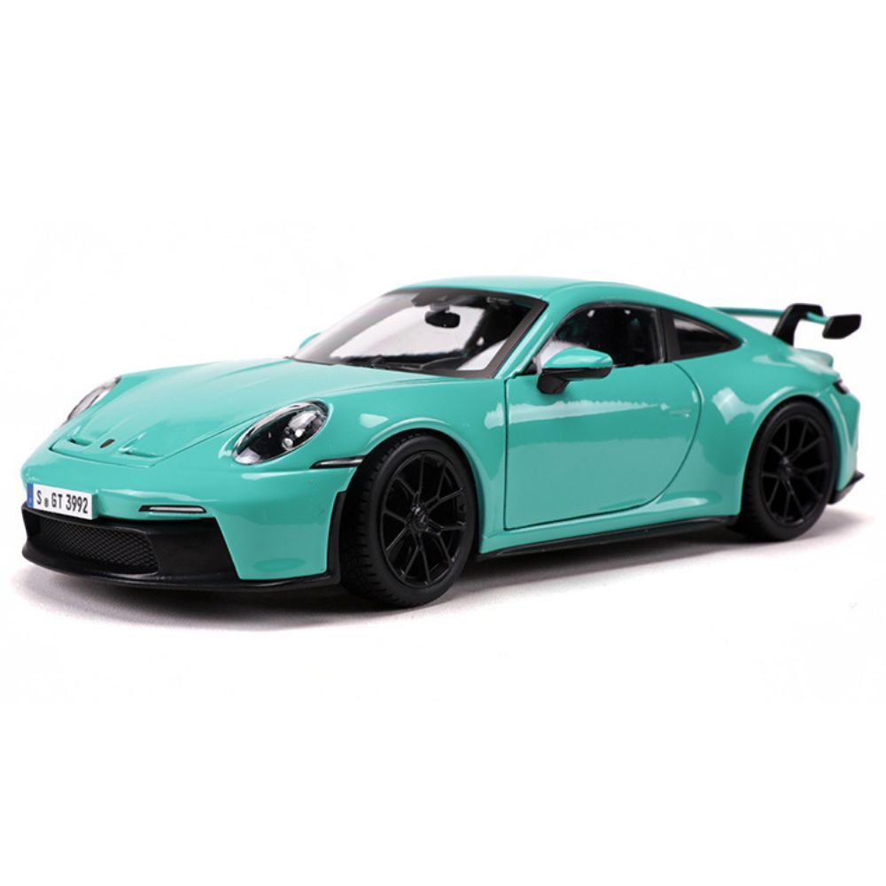 1:24 Porsche 2021 911 GT3 Green Die Cast Model Car