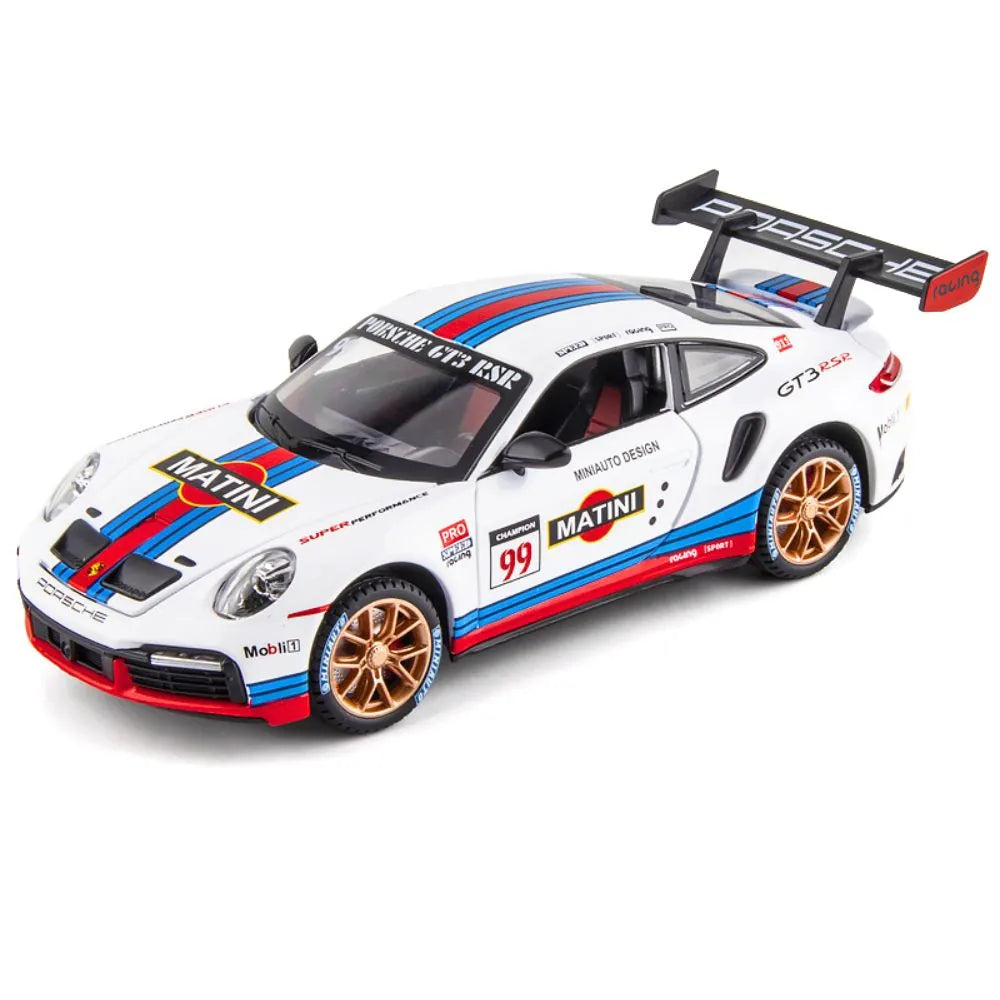 Porsche 911 GT3 RSR 2021 à l'échelle 1:24 