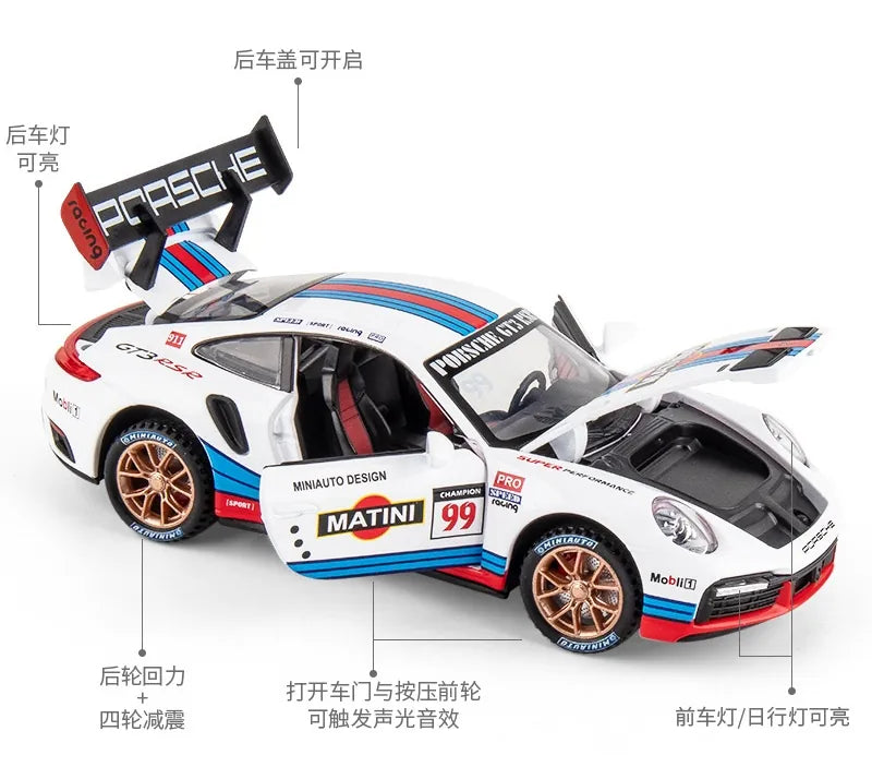 1:32 Porsche 2021 911 GT3 RSR