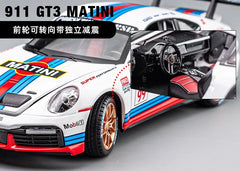 Porsche 911 GT3 RSR 2021 à l'échelle 1:24 