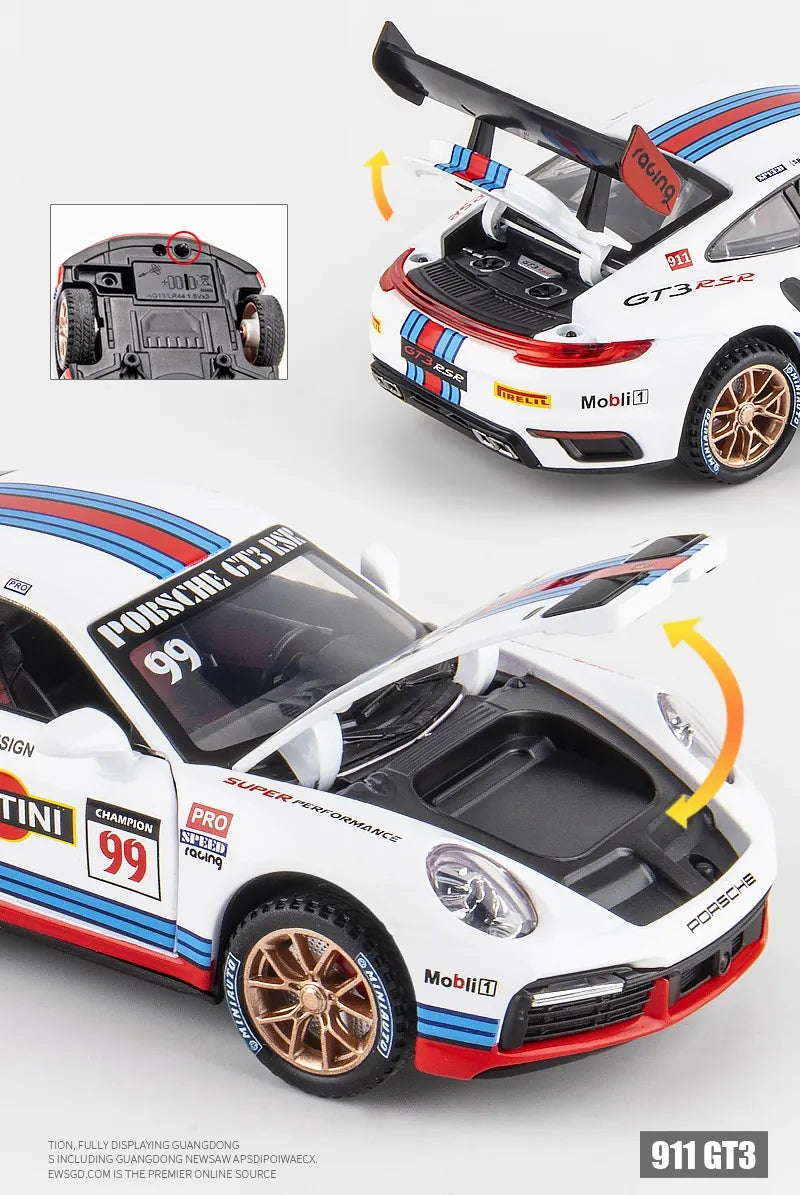 1:32 Porsche 2021 911 GT3 RSR