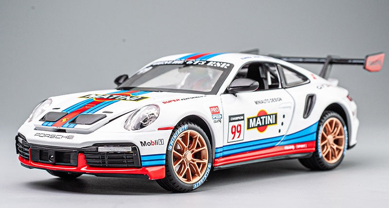 1:24 Porsche 2021 911 GT3 RSR Die Cast Model Car