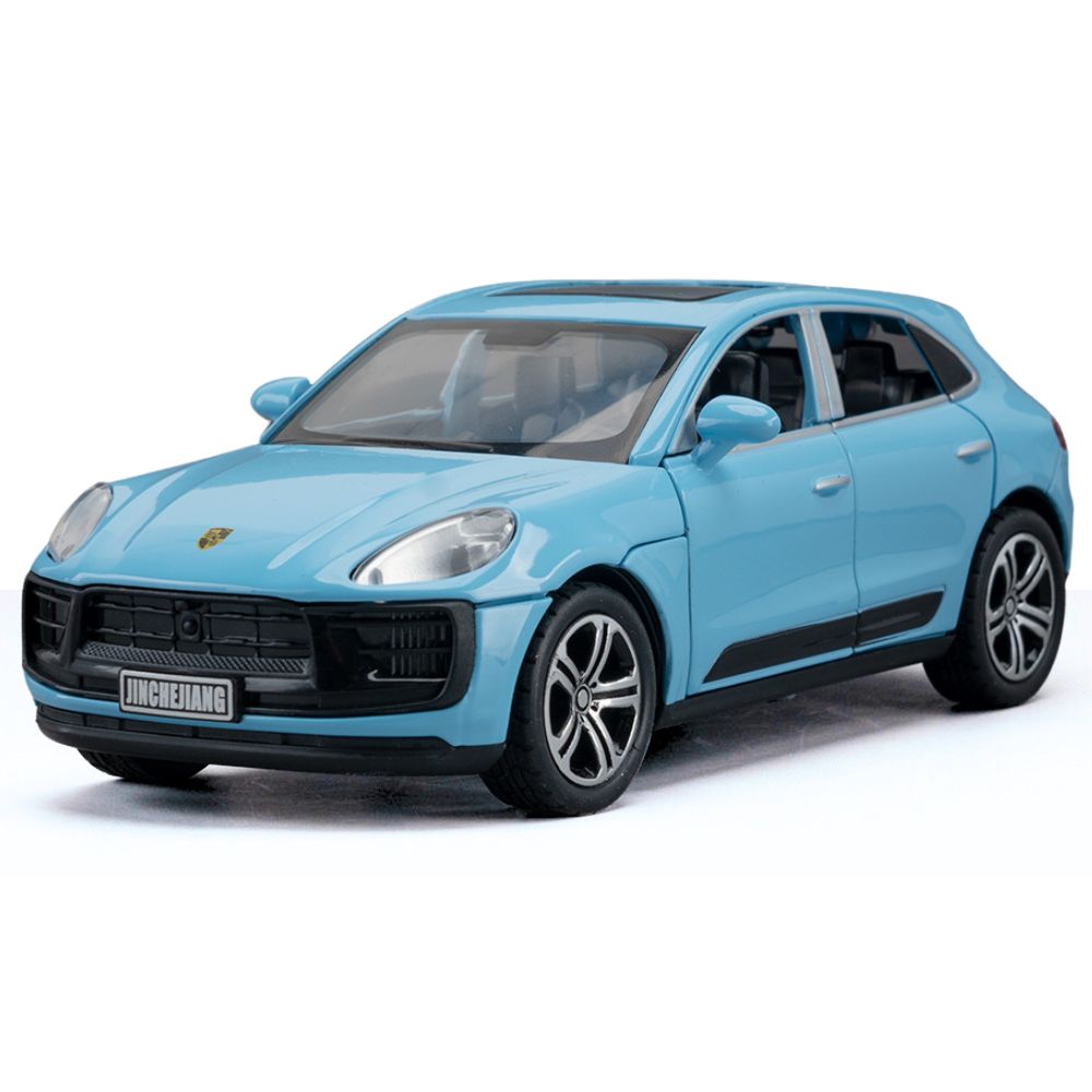 1:32 Porsche 2023 Macan T Blue Die Cast Model Car