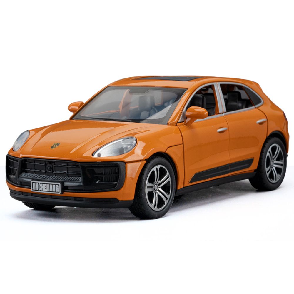 1:32 Porsche 2023 Macan T Orange Die Cast Model Car