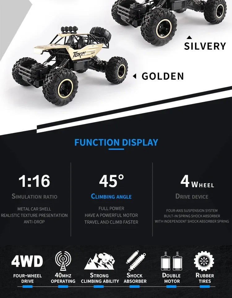 1:12 R/C STK-008 2.4G Off-Road Climb Car