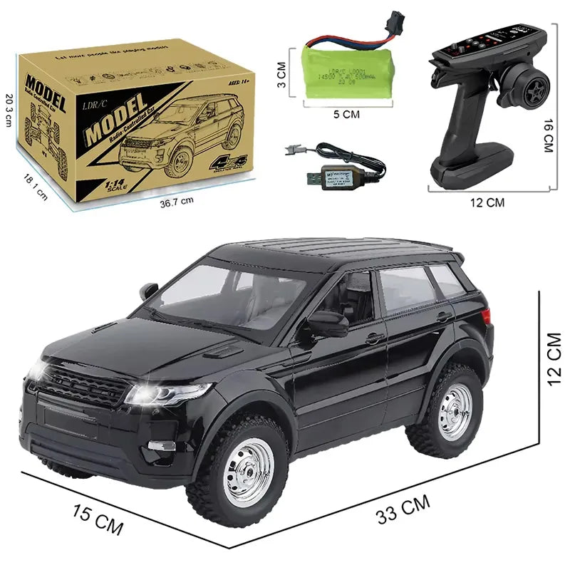 1:14 Range Rover Evoque RC Off-Road SUV - High Simulation All-Terrain Model