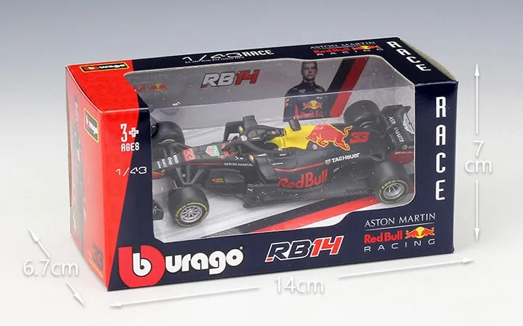 1:43 Red Bull 2018 Racing TAG Heuer RB14