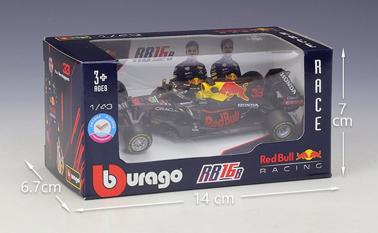 1:43 Red Bull 2021 Racing Honda RB16B Formula 1 Model Car