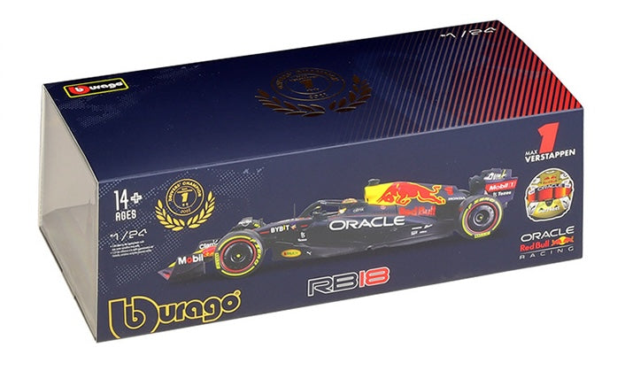 1:24 Red Bull 2022 Racing Oracle RB18 Formula 1 Model Car