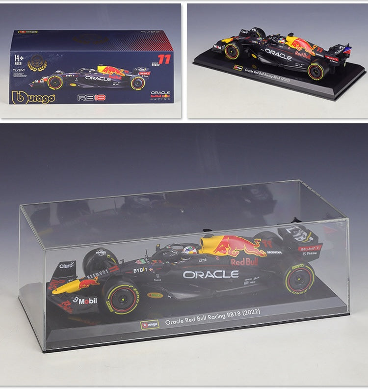 1:24 Red Bull 2022 Racing Oracle RB18 Formula 1 Model Car