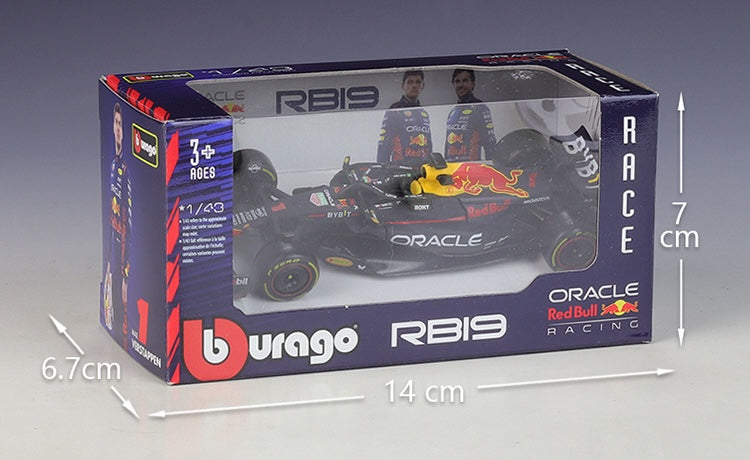 1:43 Red Bull 2023 Racing RB19 Formula 1 Model Car