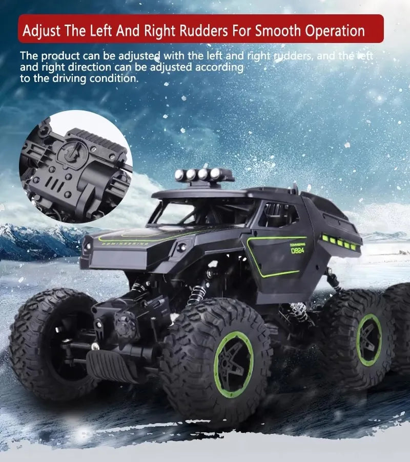 1:12 Remote Control 6-Wheel Off-Road Climbing Car