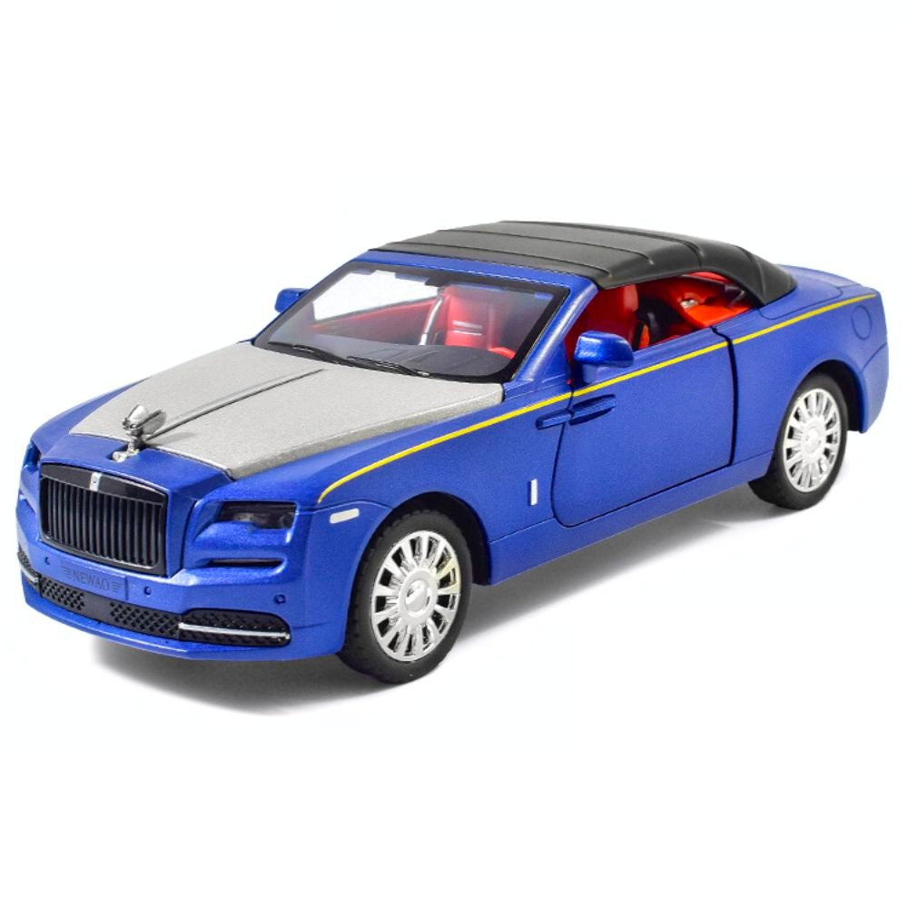 1:32 Rolls-Royce 2015 Dawn Blue Die Cast Model Car