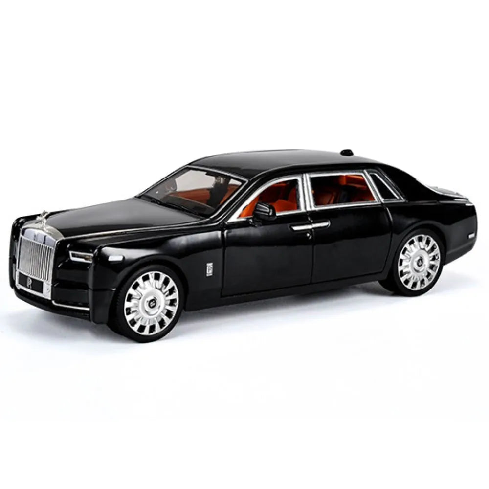 1:20 Rolls-Royce 2017 Phantom Black Die Cast Model Car