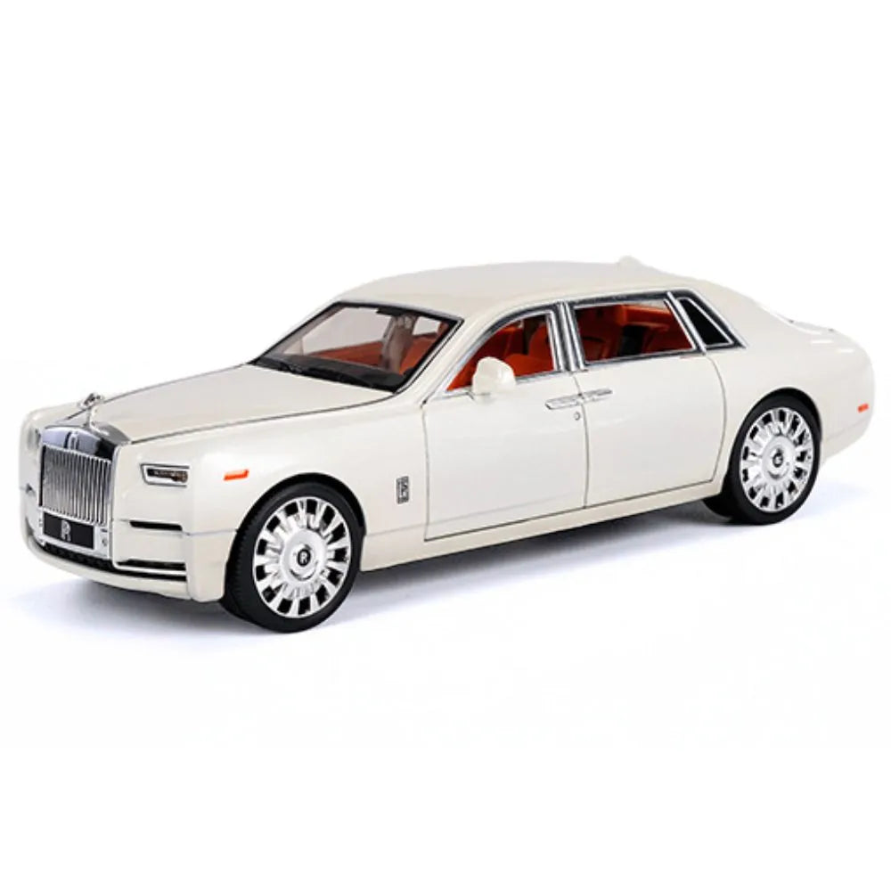 1:20 Rolls-Royce 2017 Phantom White Die Cast Model Car