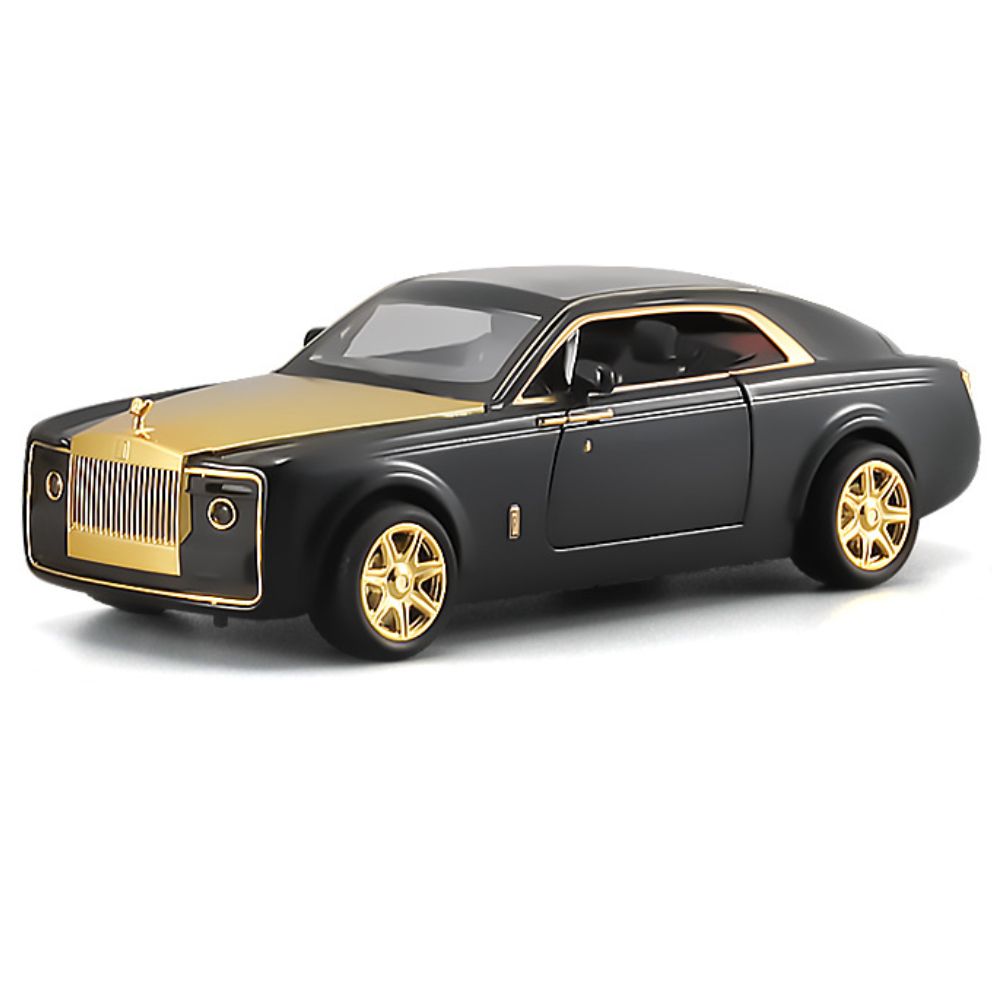 1:24 Rolls-Royce 2017 Sweptail Black Die Cast Model Car