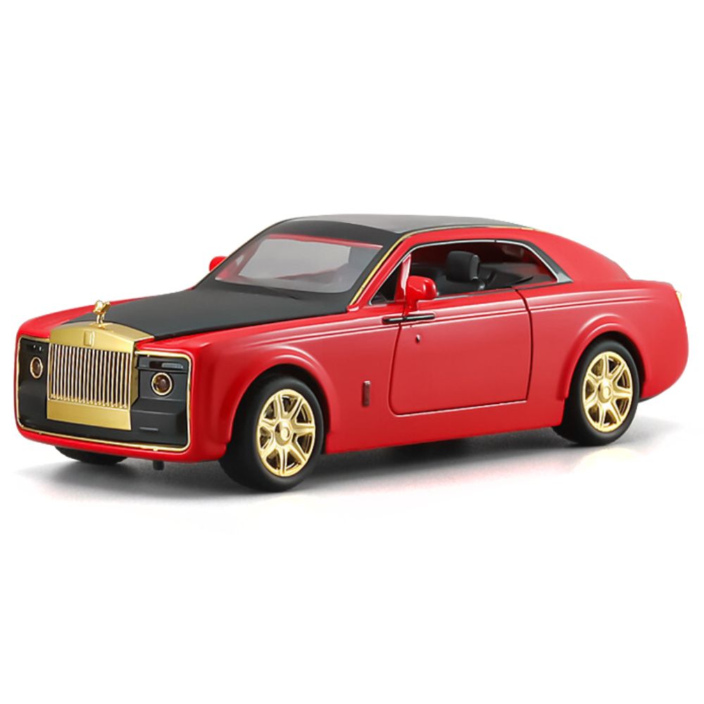 1:24 Rolls-Royce 2017 Sweptail Red Die Cast Model Car