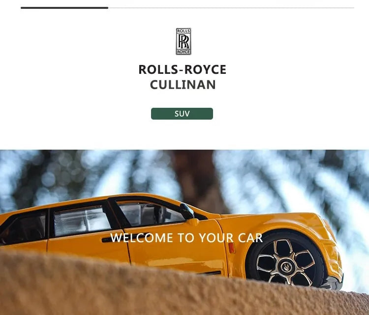 Rolls-Royce 2018 Cullinan à l'échelle 1:20 