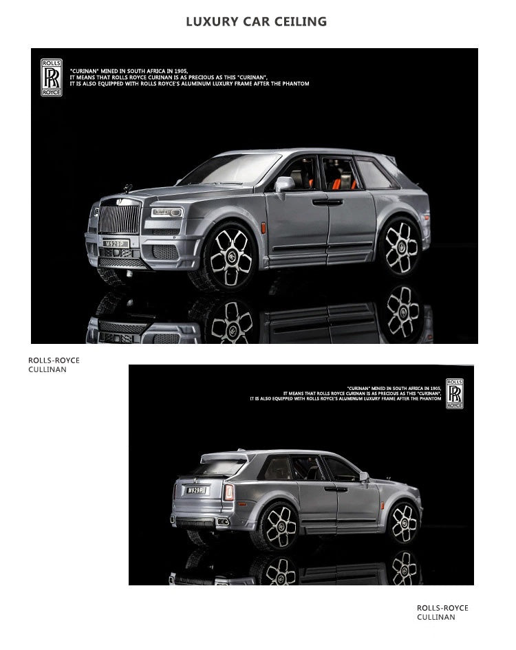 1:20 Rolls-Royce 2018 Cullinan Die Cast Model Car