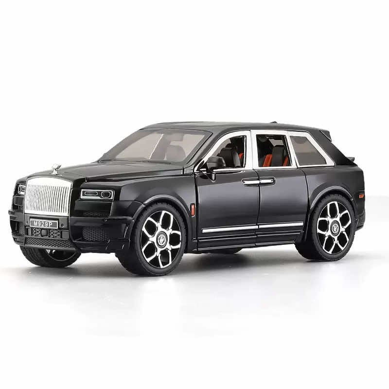 1:20 Rolls-Royce 2018 Cullinan Black Die Cast Model Car