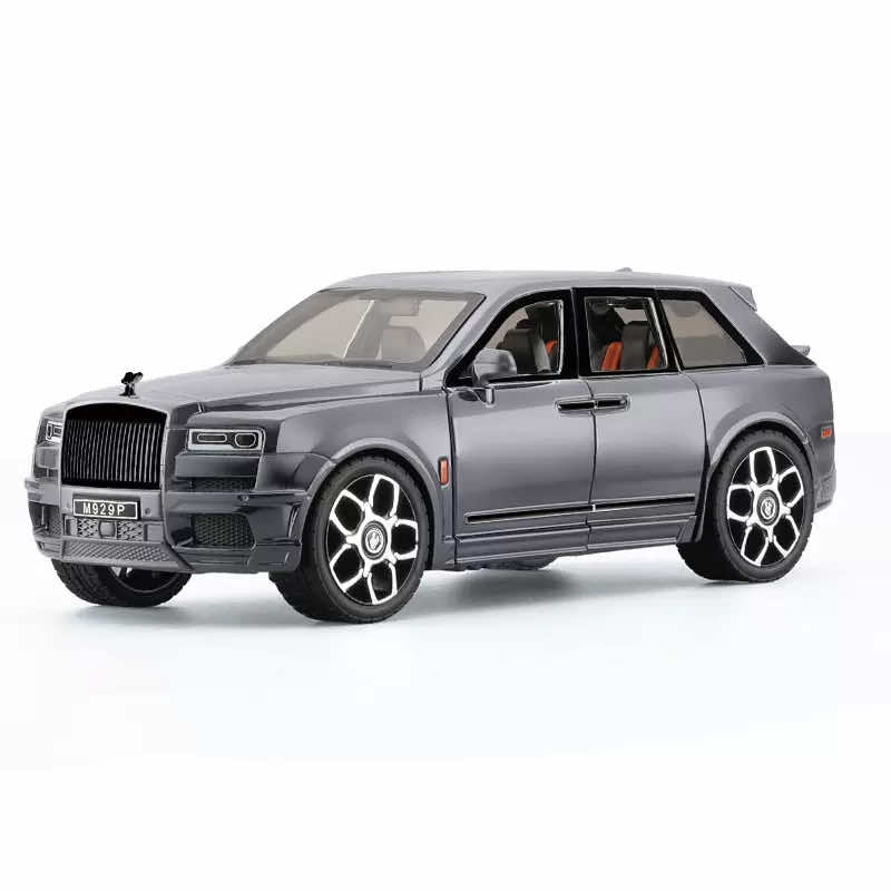 1:20 Rolls-Royce 2018 Cullinan Gray Die Cast Model Car