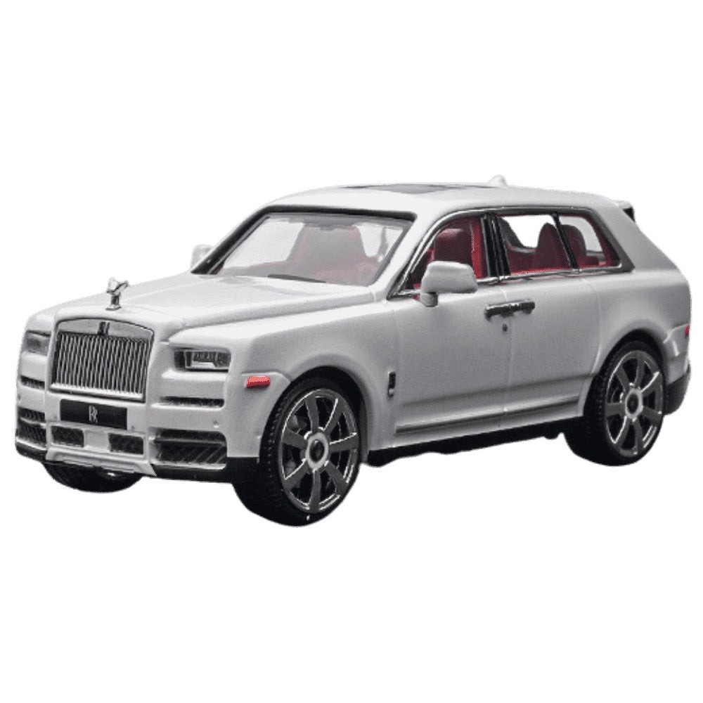 1:64 Rolls-Royce 2018 Cullinan White Die Cast Model Car