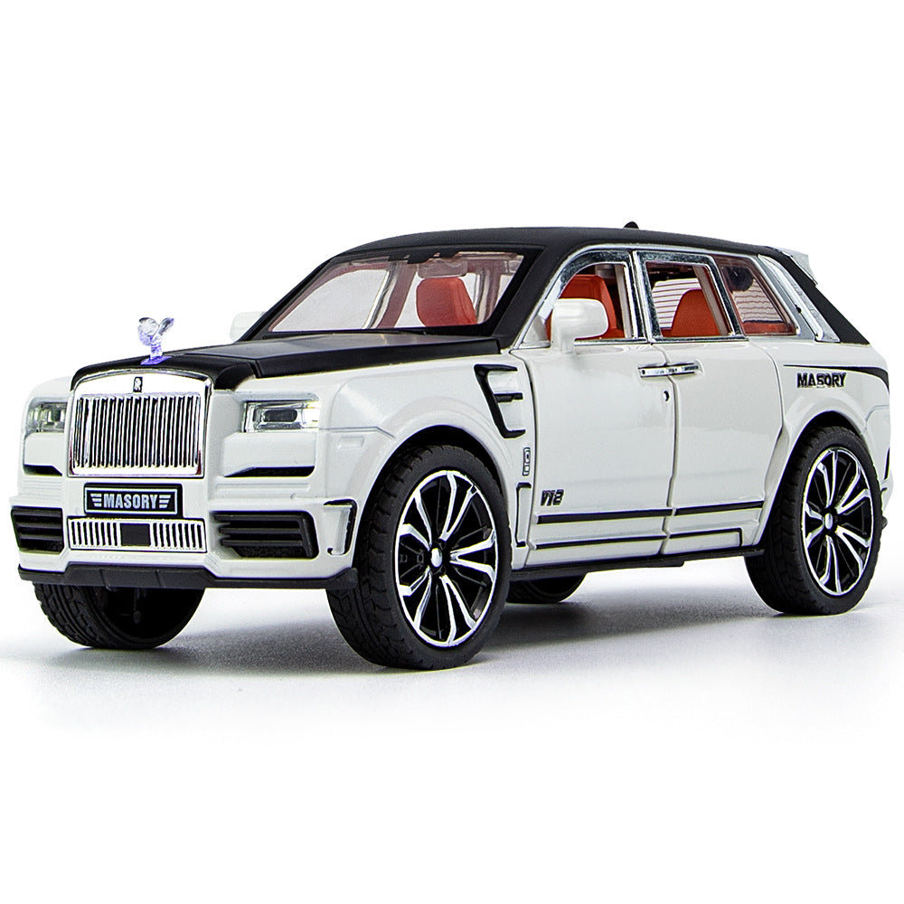 1:32 Rolls-Royce 2020 Cullinan Mansory White Die Cast Model Car