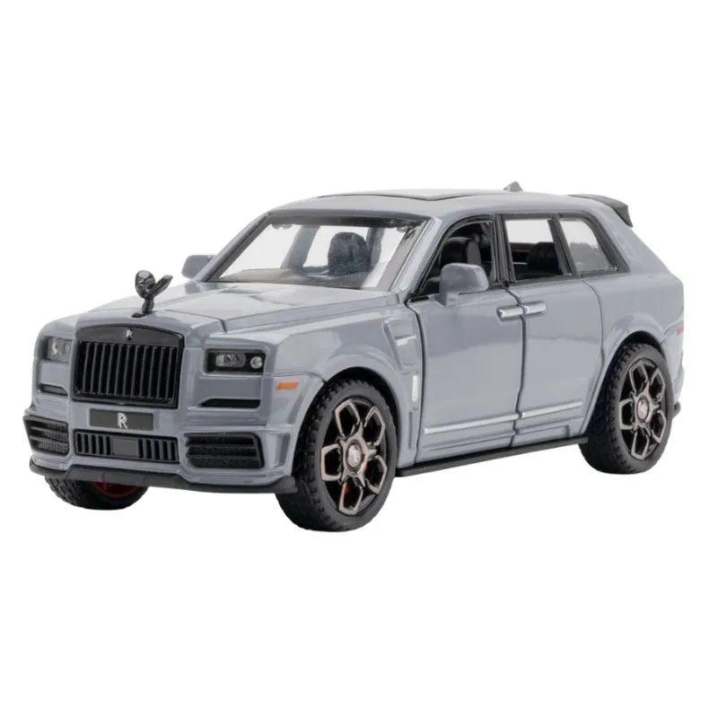 1:36 Rolls-Royce 2020 Cullinan Mansory Gray Die Cast Model Car