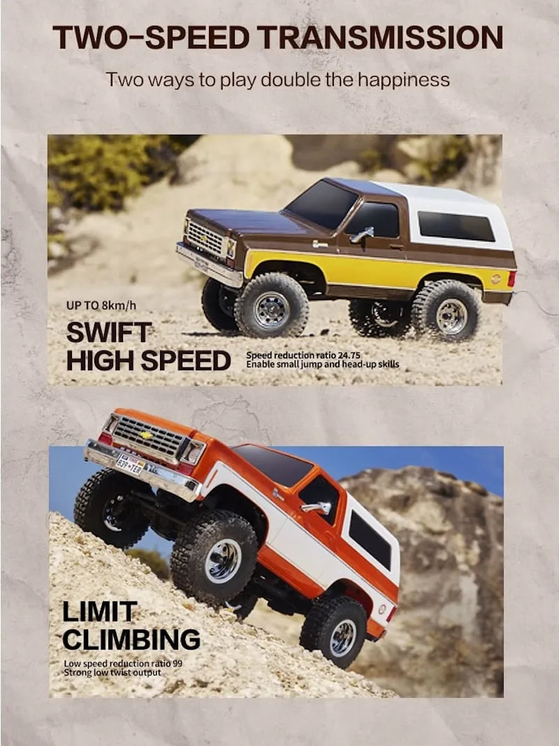 1:24 R/C STK-003 Chevrolet K5 2.4G Off Road Truck Car