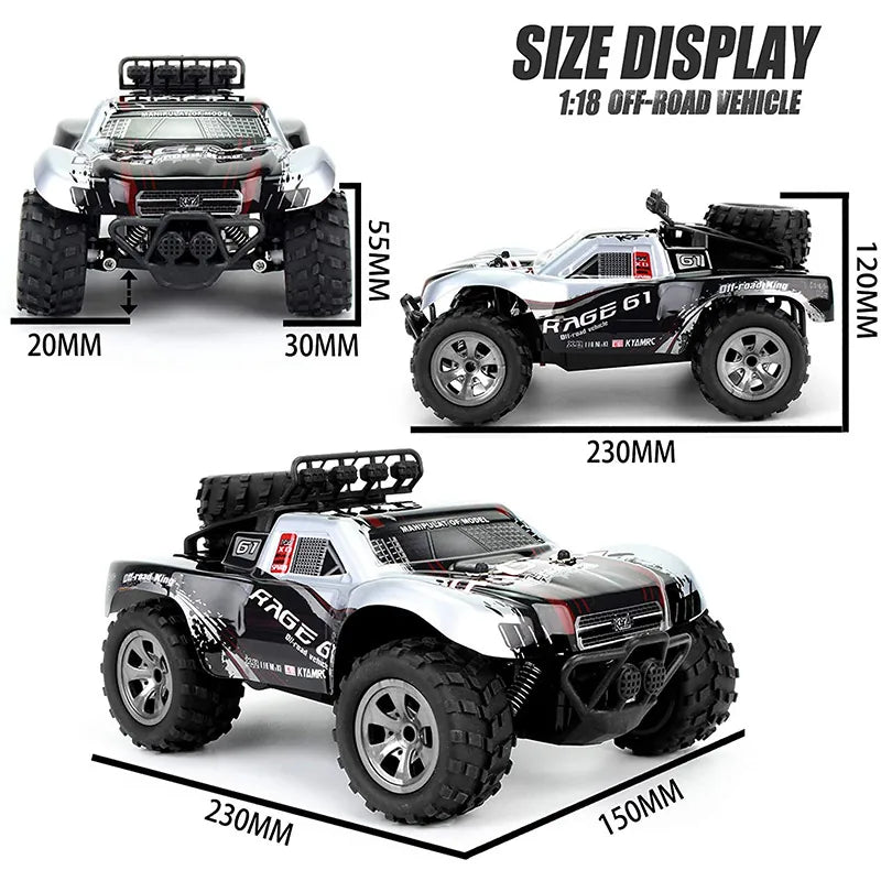 1:18 R/C STK-005 2.4G Voiture de course tout-terrain 