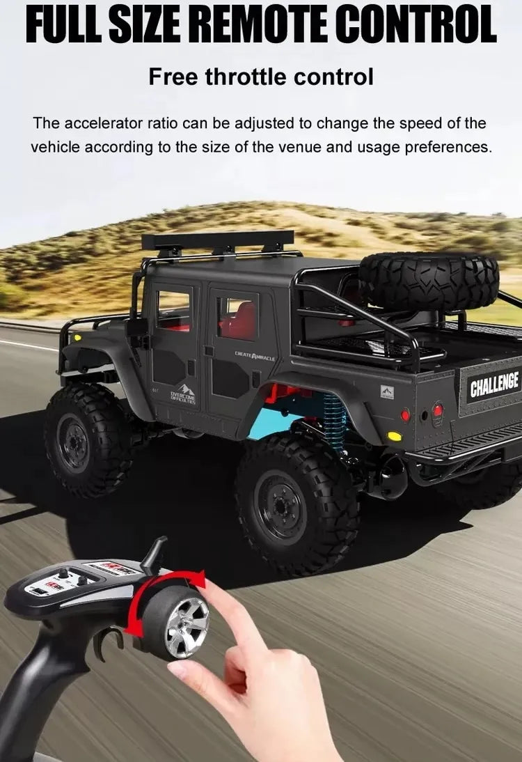 1:12 R/C STK-012 2.4G Mil-Spec Hummer H1 Off-Road Climb Car