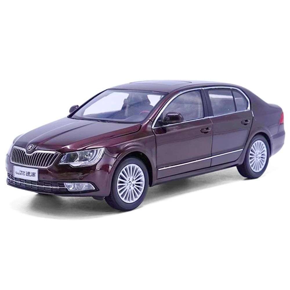 1:18 Skoda 2008 Superb Red Die Cast Model Car