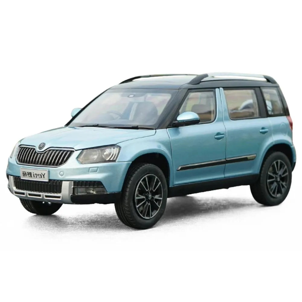 1:18 Skoda 2013 Yeti Outdoor Blue Die Cast Model Car