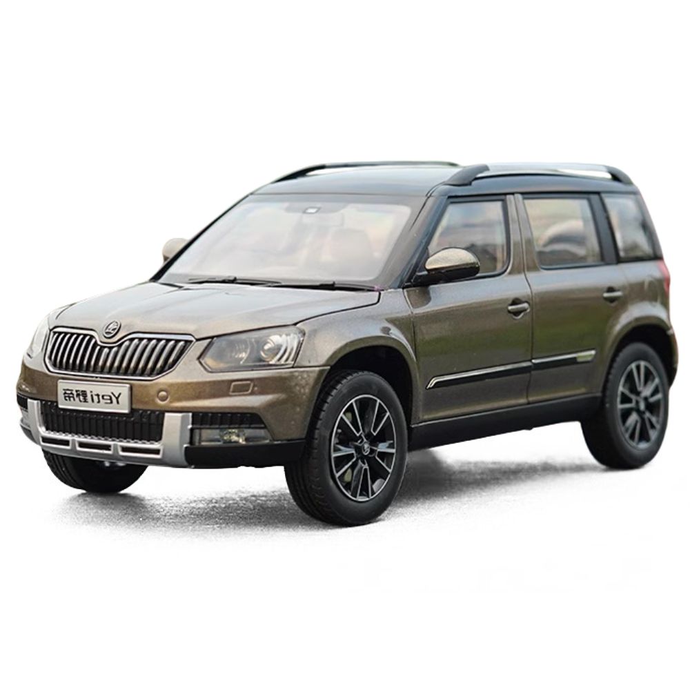 1:18 Skoda 2013 Yeti Outdoor Green Die Cast Model Car