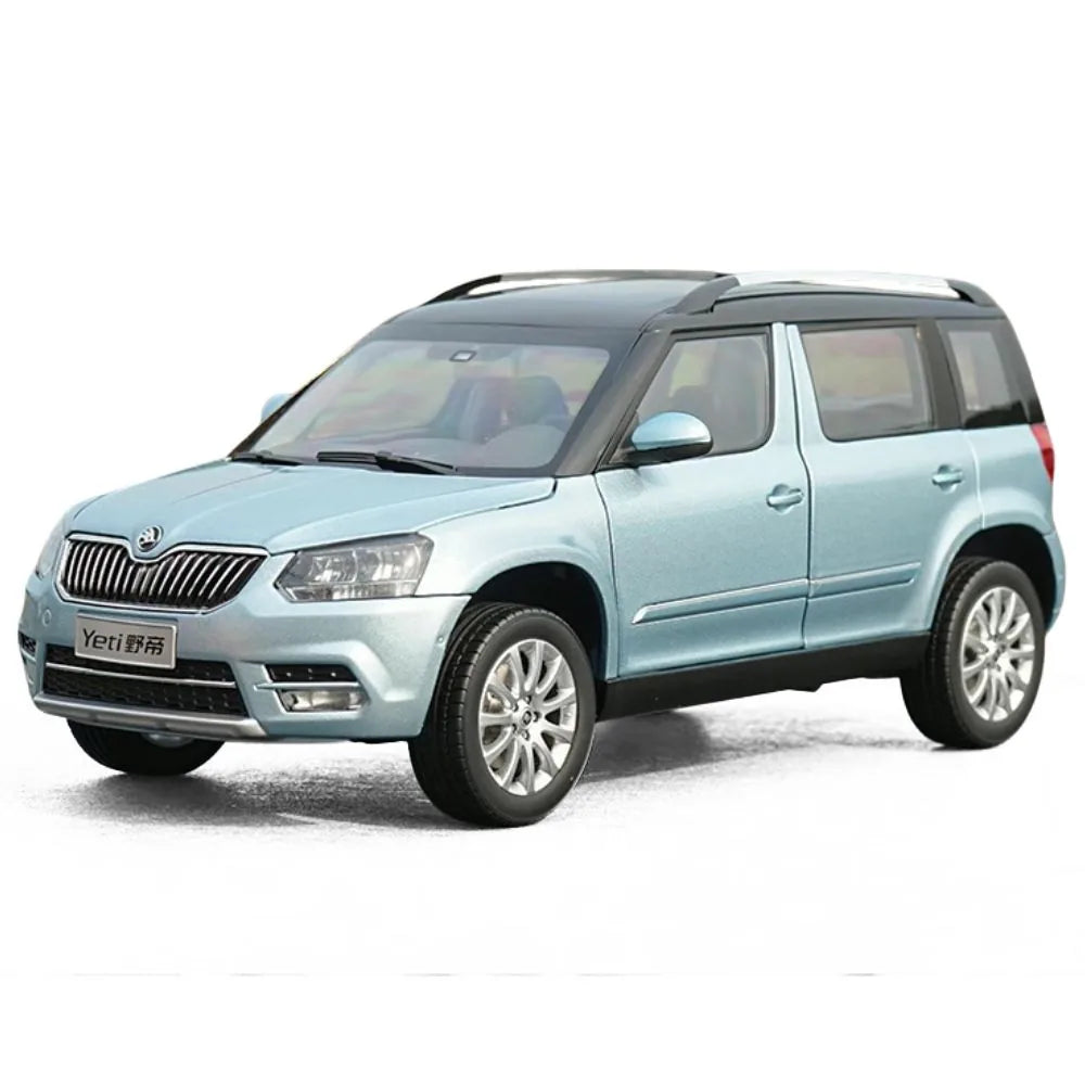 1:18 Skoda 2013 Yeti Blue Die Cast Model Car