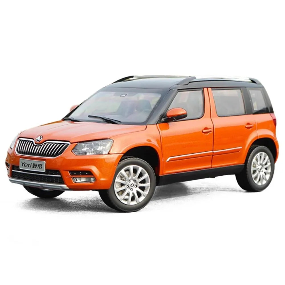 1:18 Skoda 2013 Yeti Orange Die Cast Model Car