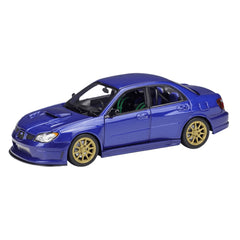 1:24 Subaru 2000 Impreza WRX STI Blue Die Cast Model Car