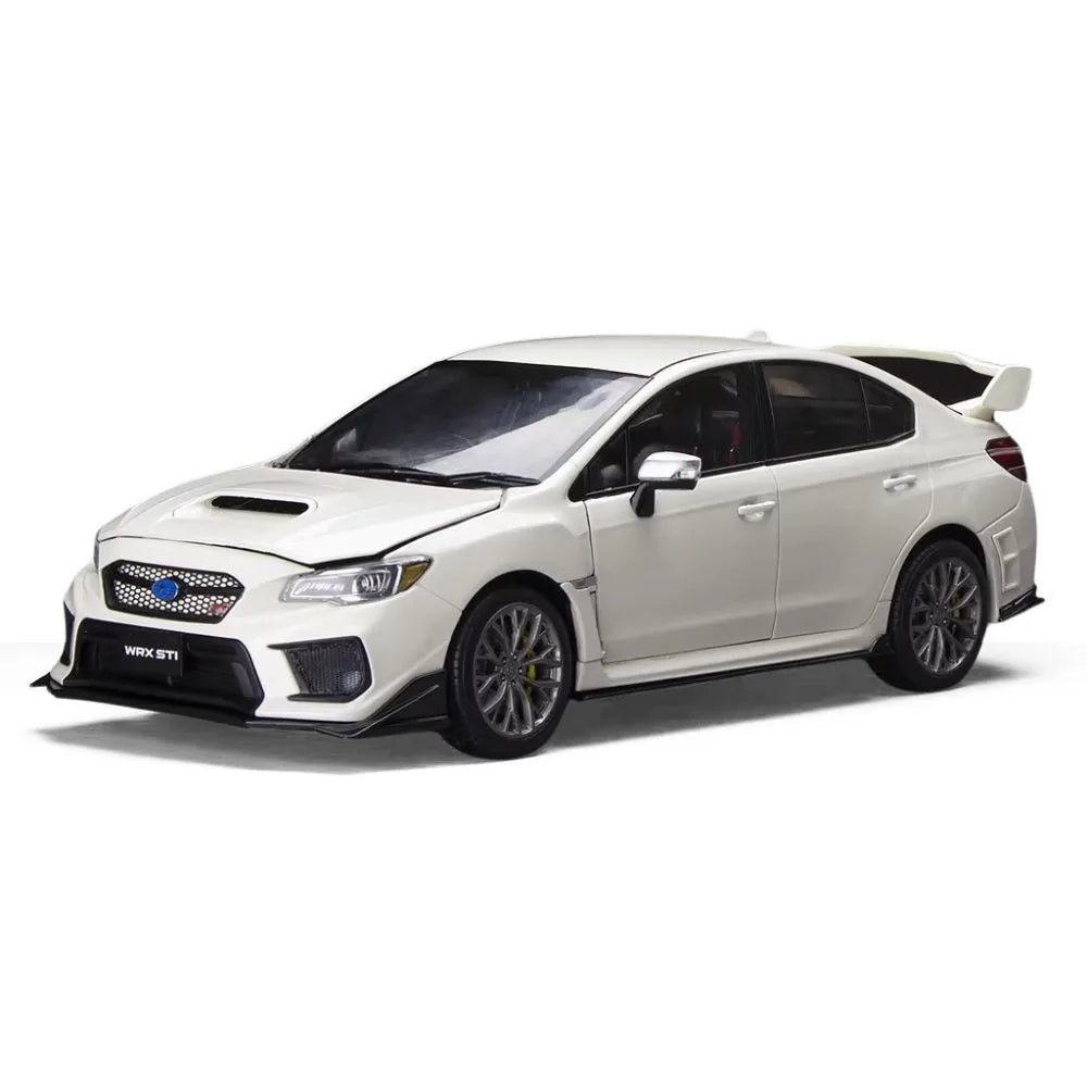 1:18 Subaru 2018 WRX STI White Die Cast Model Car