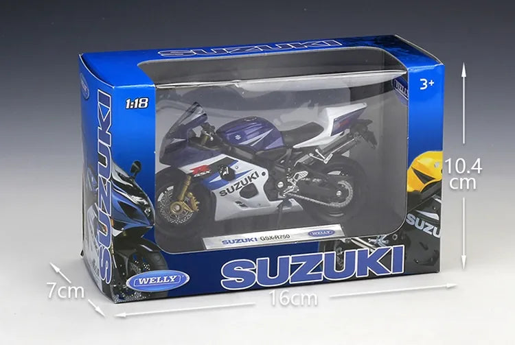 Scala 1:18 Suzuki 2004 GSX-R750 