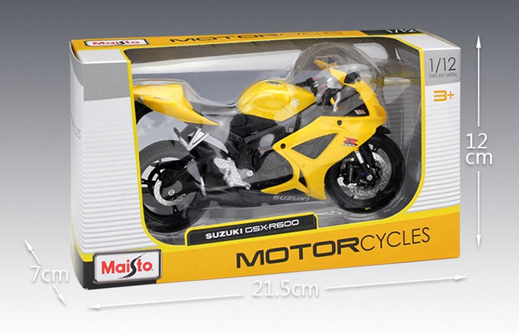 1:12 Suzuki 2006 GSX-R600 Motorcycle Model