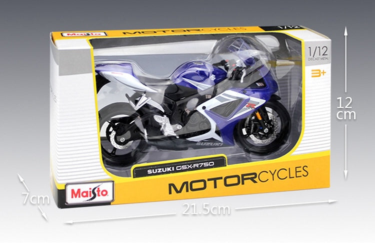 1:12 Suzuki 2006 GSX-R750 Motorcycle Model