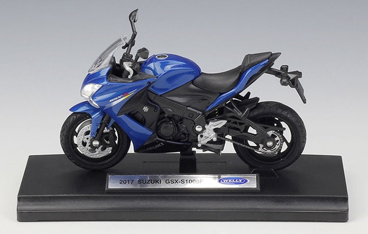 1:18 Suzuki 2016 GSX-S1000F Motorcycle Model