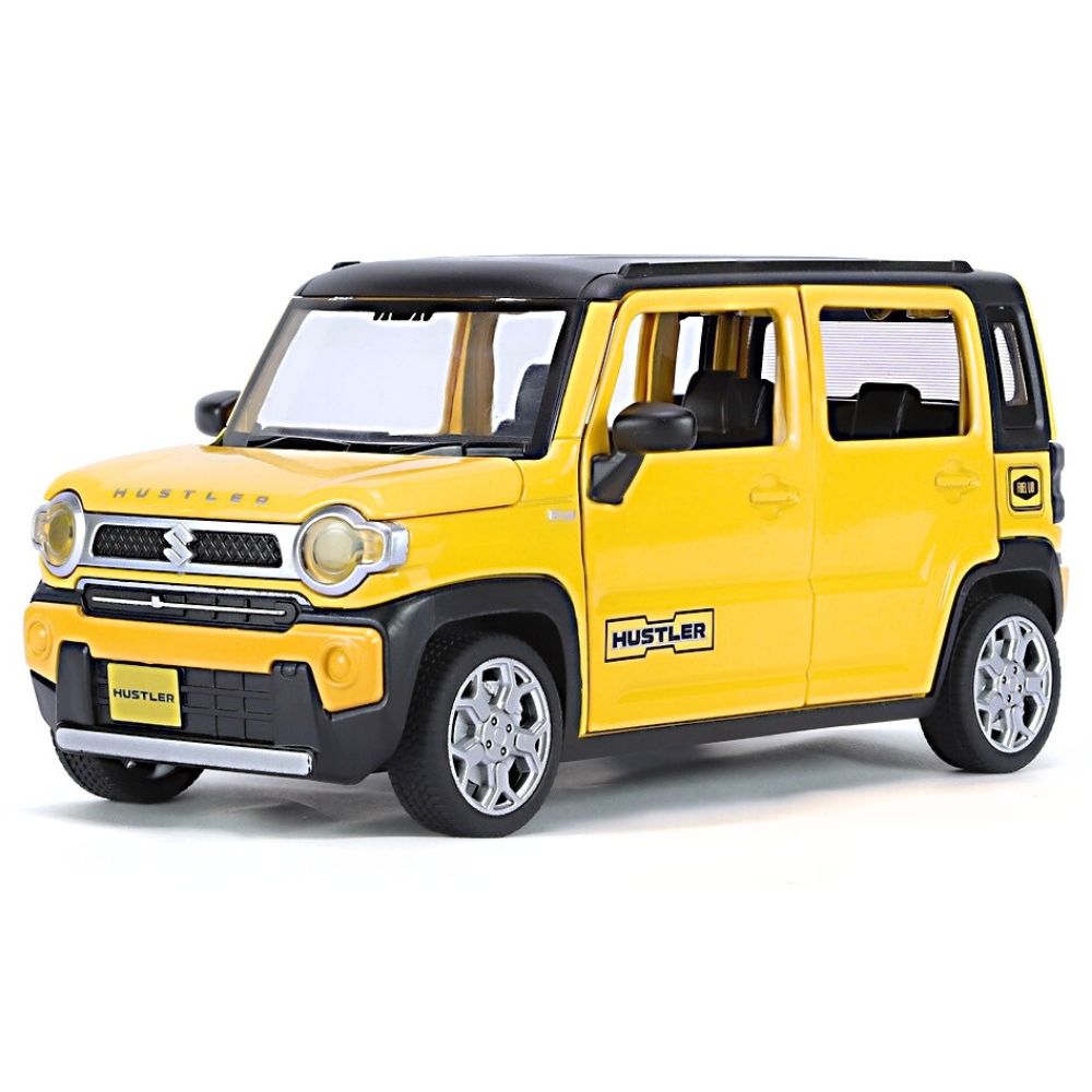 1:24 Suzuki 2020 Hustler Yellow Die Cast Model Car