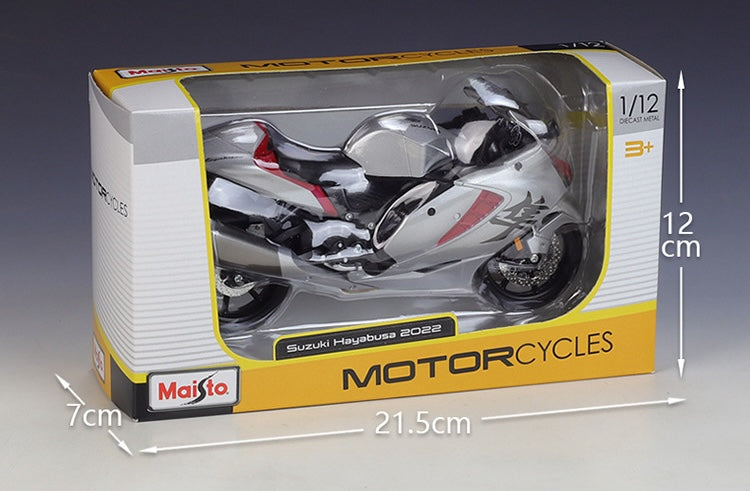 1:12 Suzuki 2022 Hayabusa 隼 Motorcycle Model