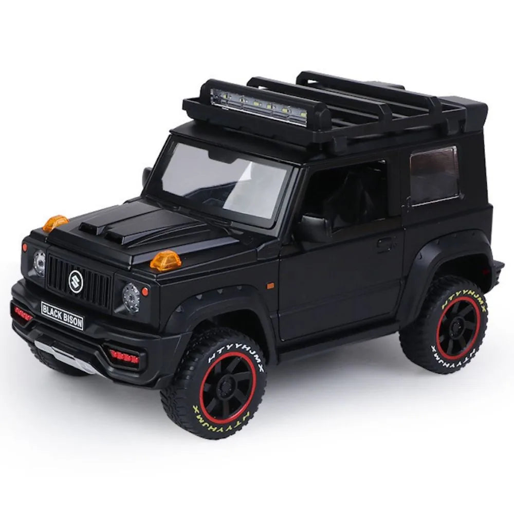 1:18 Suzuki Jimny Off-Road Black Die Cast Model Car