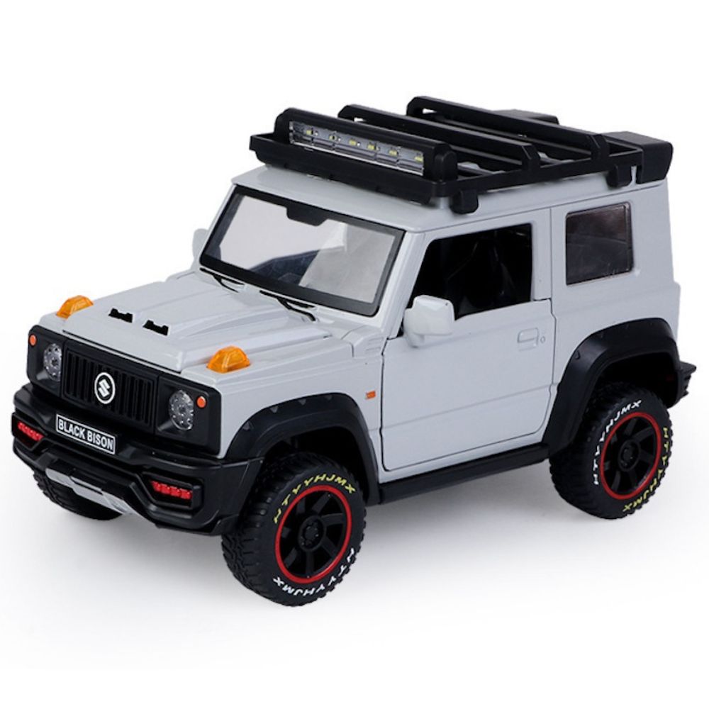 1:18 Suzuki Jimny Off-Road Gray Die Cast Model Car