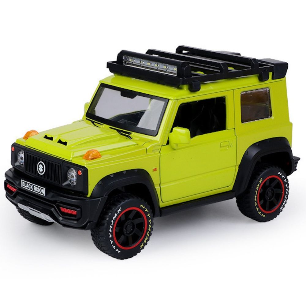 1:18 Suzuki Jimny Off-Road Green Die Cast Model Car