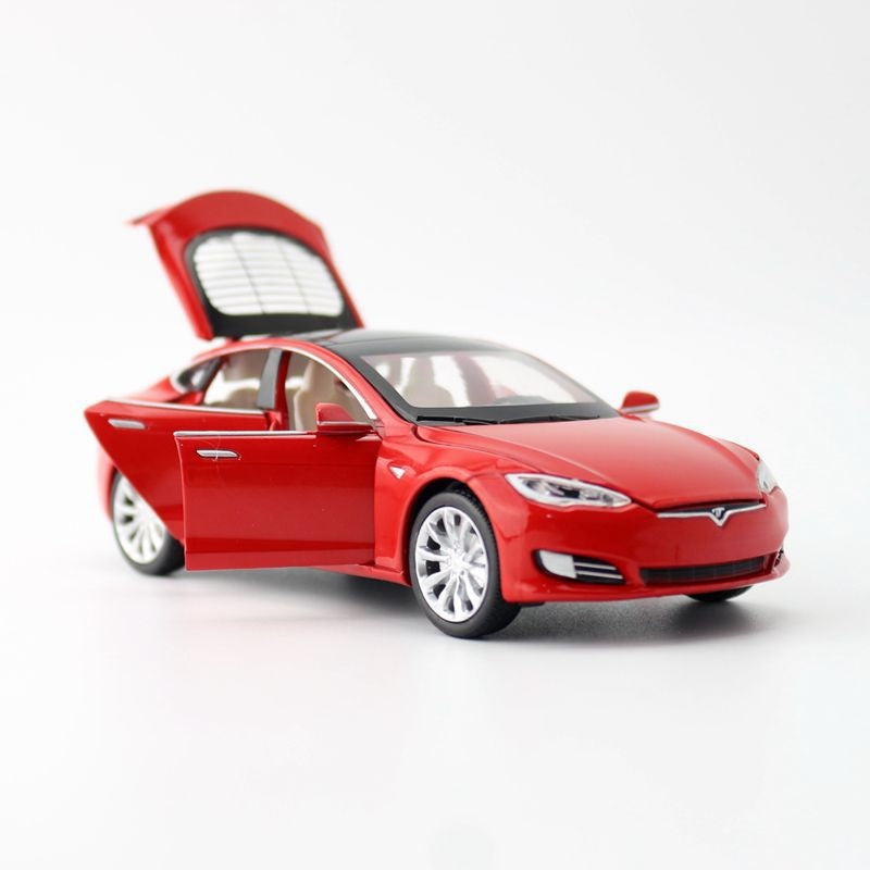 1:32 Tesla 2012 Model S Die Cast Model Car