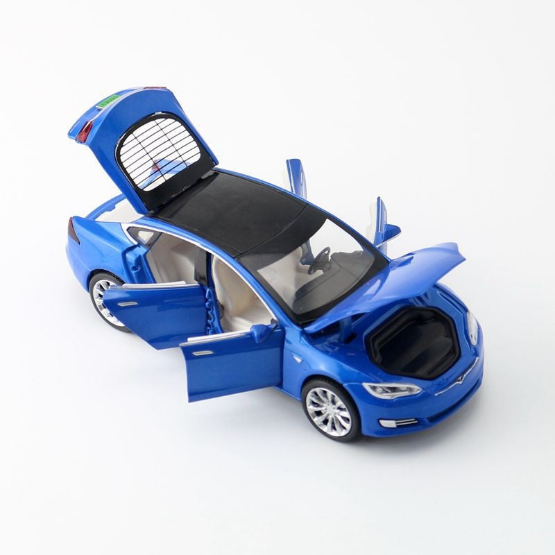 1:32 Tesla 2012 Model S Die Cast Model Car