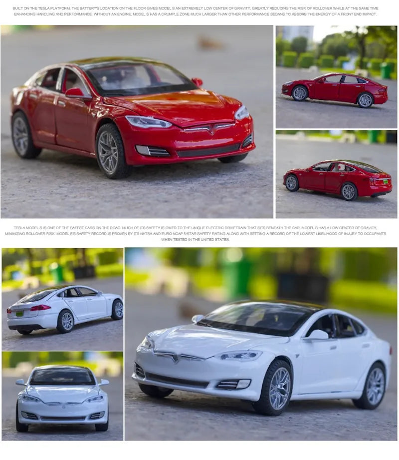 1:32 Tesla 2012 Model S